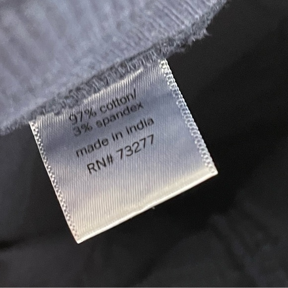 Sonoma | Navy Drawstring Cropped Cargo Pants | Size 14 - Picture 9 of 10